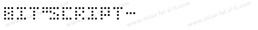 Bit Script字体转换